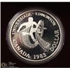 Image 1 : RCM UNIVERSIADE EDMONTON ONE DOLLAR COIN 1983