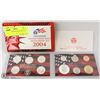 Image 1 : USA MINT SILVER PROOF COIN  SET 2004