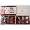 Image 1 : USA MINT SILVER PROOF COIN  SET 2000
