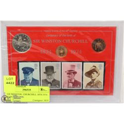 SIR WINSTON  CHURCHILL 1874-1974  COIN SET