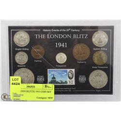 THE LONDON BLITZX 1941 COIN SET