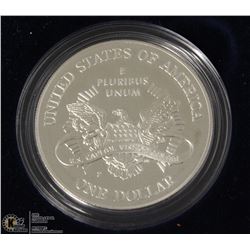 USA 2001 CAPITOL VISITOR CENTER SILVER DOLLAR