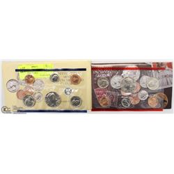 US MINT 1990 UNCIRCULATED COIN SET WITH D & P MINT