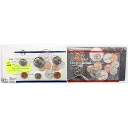 US MINT 1989 UNCIRCULATED COIN SET WITH D & P MINT