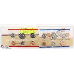 US MINT 1986 UNCIRCULATED COIN SET WITH D & P MINT