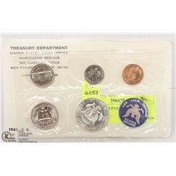 TREASURY DEPARTMENT US 1965 COIN SET