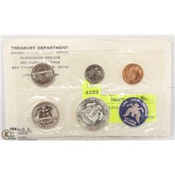 TREASURY DEPARTMENT US 1965 COIN SET