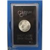 Image 1 : CARSON CITY UNCIRCULATED SILVER DOLLAR
