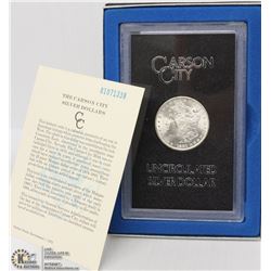 CARSON CITY UNCIRCULATED SILVER DOLLAR