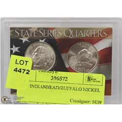 1937 INDIANHEAD/BUFFALO NICKEL