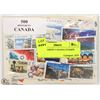 Image 1 : 500 DIFFERENT CANADA STAMPS