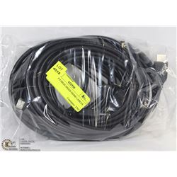 LOT OF 4 HIGH SPEED HDMI CABLES