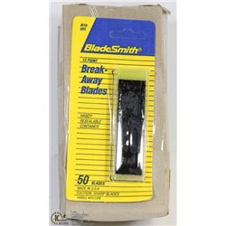 BOX OF BREAKAWAY BLADES 13 POINT