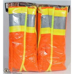 LOT OF 2 FIXMAN SAFETY VESTS SIZE XXLG