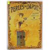 Image 1 : FRAMED PERLES DU JAPON ADVERTISING PRINT ON