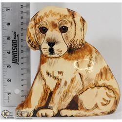 NINA LYMAN DOG VASE