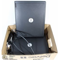 BOX W/TWO DELL LATITUDE LAPTOPS
