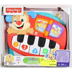 FISHER PRICE LAUGH & LEARN PUPPY'S PIANO