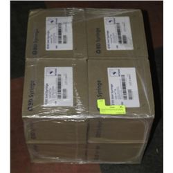 8 BOXES OF SYRINGES (PLUNGERS ONLY)