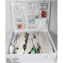 NEW SAFECROSS STANDARD #6 METAL CABINET FIRST AID