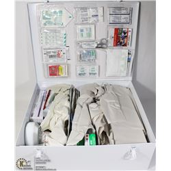 NEW SAFECROSS STANDARD #6 METAL CABINET FIRST AID