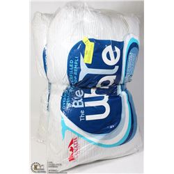 PAIR OF BLUE WHALE STANDARD/QUEEN SIZE PILLOWS