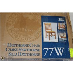 NEW WHITTIER WOOD HAWTHORN CHAIR