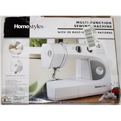 HOMESTYLES MULTI-FUNCTION SEWING MACHINE WITH 20