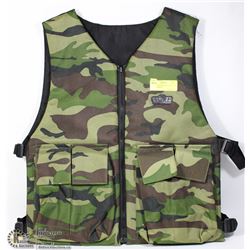NEW GENX GLOBAL FLOATER VEST WITH 4 POCKETS
