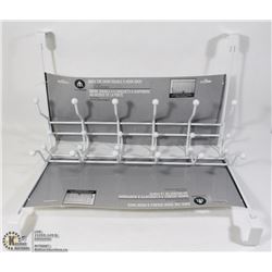 LOT OF 2 HOMETRENDS OVER THE DOOR DOUBLE 6 HOOK