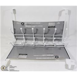 LOT OF 2 HOMETRENDS OVER THE DOOR DOUBLE 6 HOOK