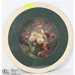 VINTAGE ROUND FLOWER