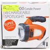 Image 1 : 2,000,000 CANDLE POWER RECHARGEABLE SPOTLIGHT
