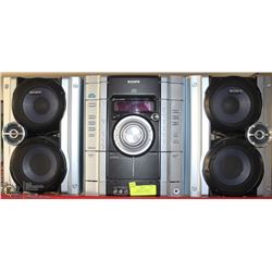 SONY MINI HI-FI COMPONENT SYSTEM MHC-GX250 STEREO