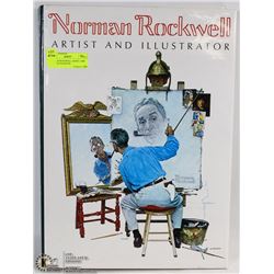 NORMAN ROCKWELL ARTIST AND ILLUSTRATOR BOOK