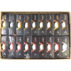 FLAT OF CALLAWAY RECLAIMED GOLF BALLS