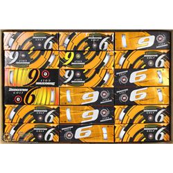 FLAT OF BRIDGESTONE RECLAIMED GOLF BALLS