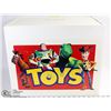 Image 1 : DISNEY TOY STORY WOOD TOY BOX 13.5"X15"X18"