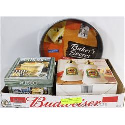 NEW SET OF 3 ITEMS OIL/VINEGAR