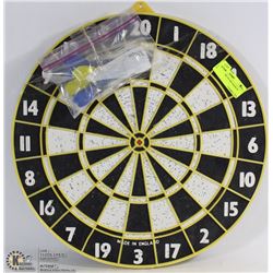 VINTAGE DART BOARD MADE IN ENGLAND