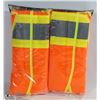 Image 1 : LOT OF 2 SAFETY VESTS - SIZE XL