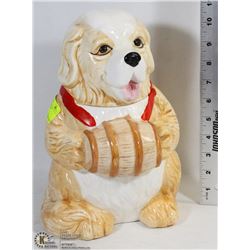 ST BERNARD COOKIE JAR