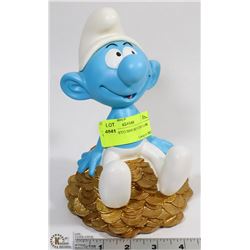 VINTAGE PEYO SMURF COIN BANK