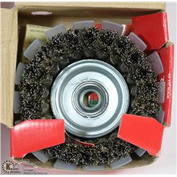 4" BRAIDED WIRE BRUSH