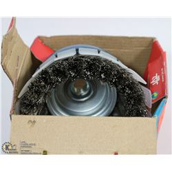 4" BRAIDED WIRE BRUSH