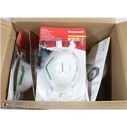 CASE OF LEAD FREE RESPIRATORS