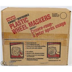 CASE OF PLASTIC WHEEL COVERS