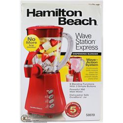 HAMILTON BEACH BLENDER (TESTED)