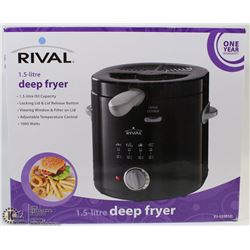 RIVAL 1.5L DEEP FRYER (TESTED)