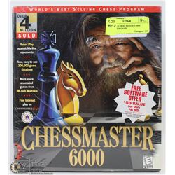 VINTAGE CHESS MASTER 6000 COMPUTER GAME